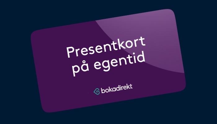 Bokadirekts presentkort i lila med texten Presentkort på egentid