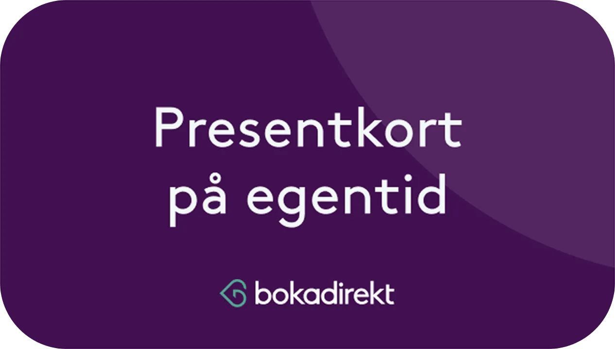 Presentkort på 2000 kr från Bokadirekt